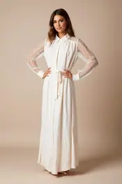 Garde-robe - Lang kleed - Beige