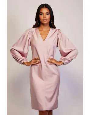 Senso - Halflang Kleedje - Roze