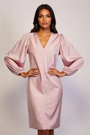 Senso - Halflang Kleedje - Roze