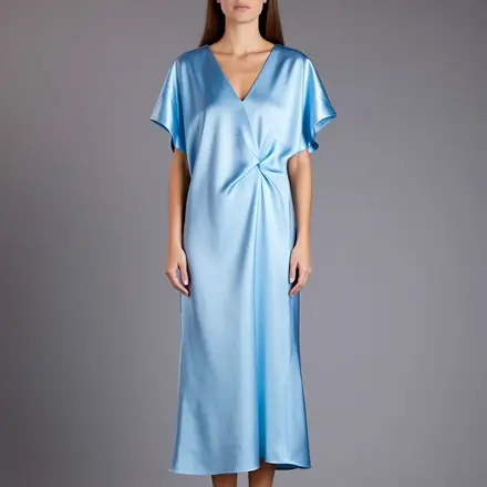 Amelie &amp; Amelie - Lang kleed - Blauw