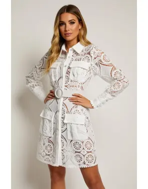 Garde-robe - Kort Kleedje - Wit