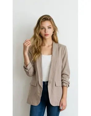 Garde-robe - Blazer - Taupe