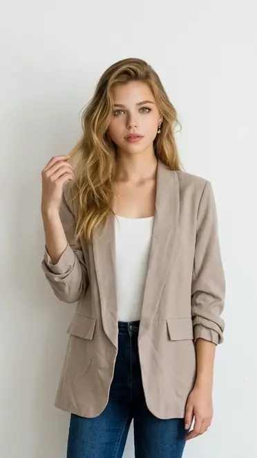 Garde-robe - Blazer - Taupe