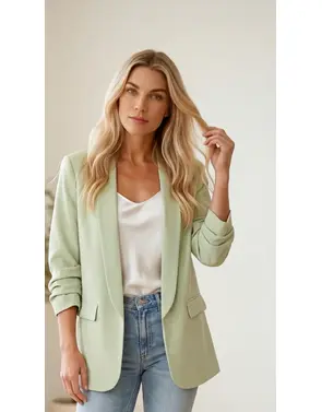 Garde-robe - Blazer - Munt