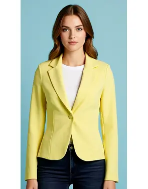 Amelie & Amelie - Blazer - Geel