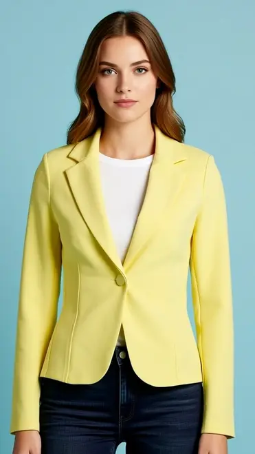 Amelie &amp; Amelie - Blazer - Geel