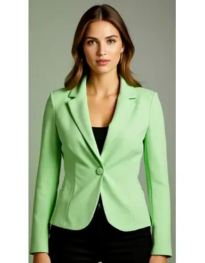 Amelie & Amelie - Blazer - Groen