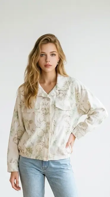 Garde-robe - Jas - Munt