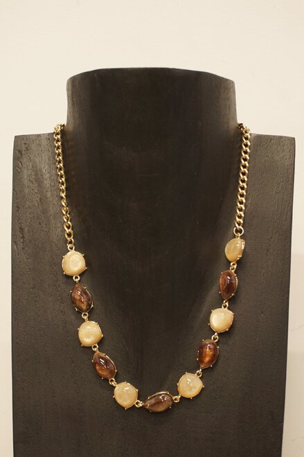 Garde-robe - Halsketting - Bruin