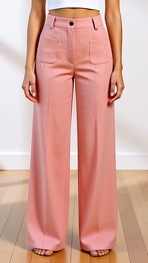 Amelie &amp; Amelie - Lange Broek - Roze