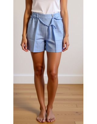 Red Button - Short - Blauw