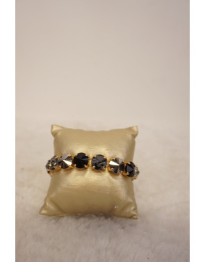 Garde-robe - Armband - Zwart-zilver