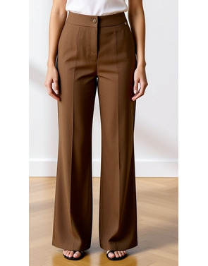 Amelie & Amelie - Lange Broek - Beige
