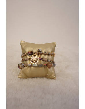 Garde-robe - Armband - Taupe