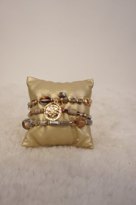 Garde-robe - Armband - Taupe