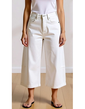 Amelie &amp; Amelie - Lange Broek - Wit