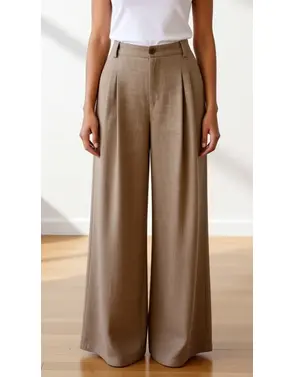 Garde-robe - Lange Broek - Taupe