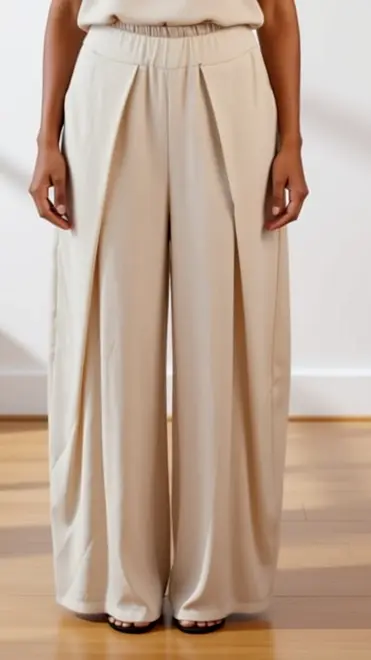 Garde-robe - Lange Broek - Beige