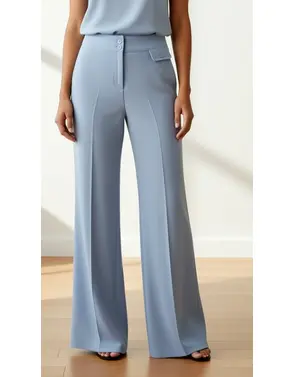 Amelie &amp; Amelie - Lange Broek - Blauw