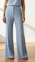 Amelie &amp; Amelie - Lange Broek - Blauw