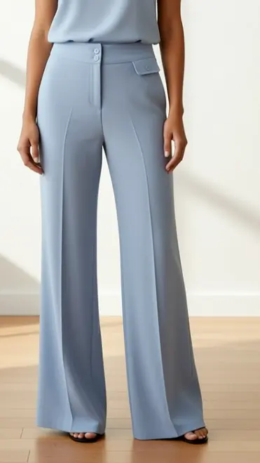 Amelie &amp; Amelie - Lange Broek - Blauw