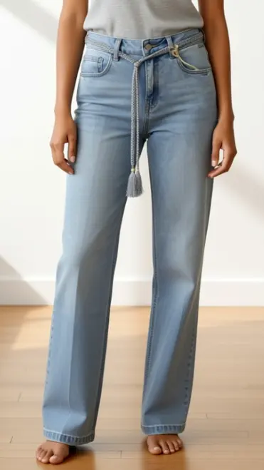 Red Button - Lange Broek - Jeans licht