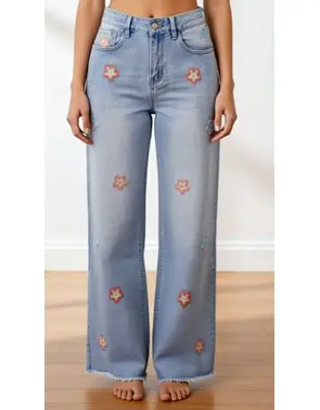 Garde-robe - Lange Broek - Jeans licht