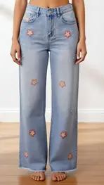 Garde-robe - Lange Broek - Jeans licht