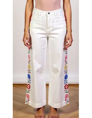 Garde-robe - Lange Broek - Wit