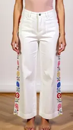 Garde-robe - Lange Broek - Wit