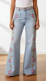 Garde-robe - Lange Broek - Jeans licht