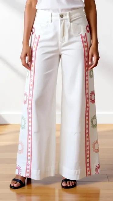 Garde-robe - Lange Broek - Wit