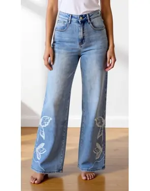 Garde-robe - Lange Broek - Jeans licht