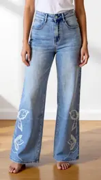 Garde-robe - Lange Broek - Jeans licht