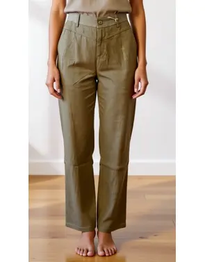 Red Button - Lange Broek - Groen