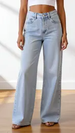 Garde-robe - Lange Broek - Jeans licht