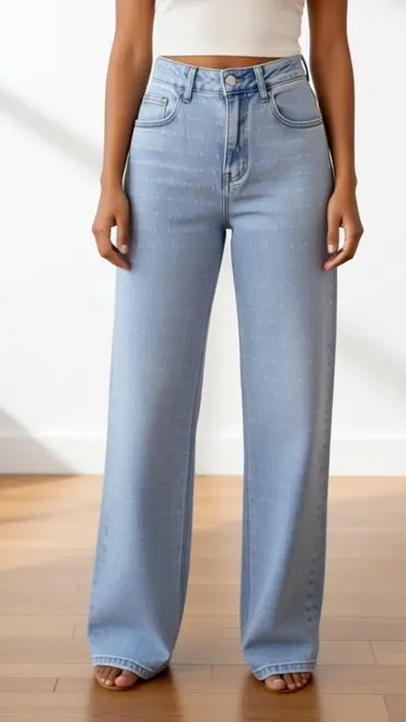 Garde-robe - Lange Broek - Jeans licht