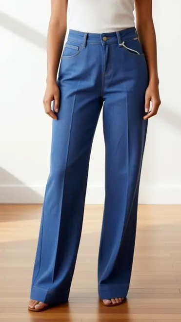 Red Button - Lange Broek - Blauw