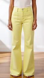 Garde-robe - Lange Broek - Geel