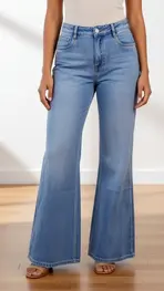 Garde-robe - Lange Broek - Jeans licht