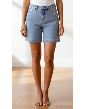 Red Button - Short - Jeans