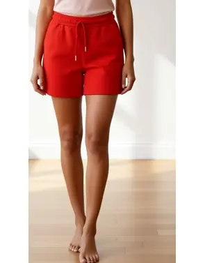 Red Button - Short - Rood