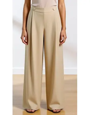 Amelie & Amelie - Lange Broek - Beige