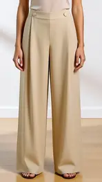 Amelie &amp; Amelie - Lange Broek - Beige