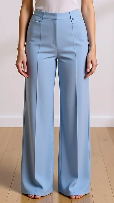 Amelie &amp; Amelie - Lange Broek - Lichtblauw