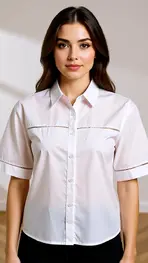 Amelie &amp; Amelie - Blouse - Wit