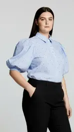 Garde-robe - Blouse - Blauw