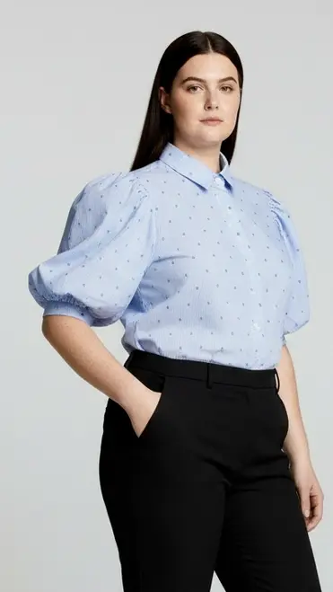 Garde-robe - Blouse - Blauw