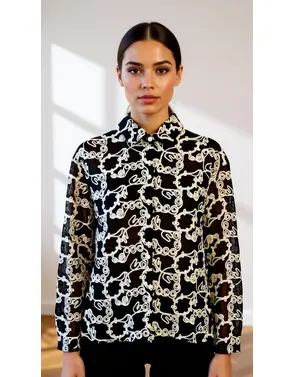 Garde-robe - Blouse - Zwart