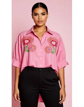 Garde-robe - Blouse - Roze